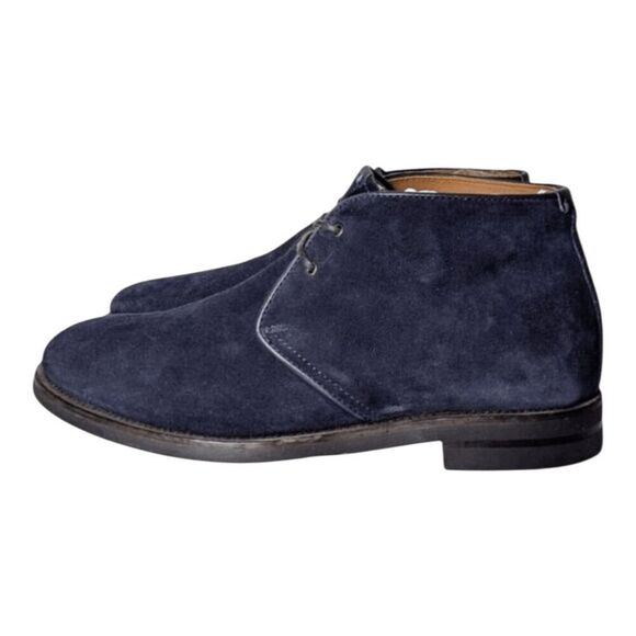 AQUATALIA Carlos Navy Suede Lace-Up Chukka Boot Size 10.5M main image 7
